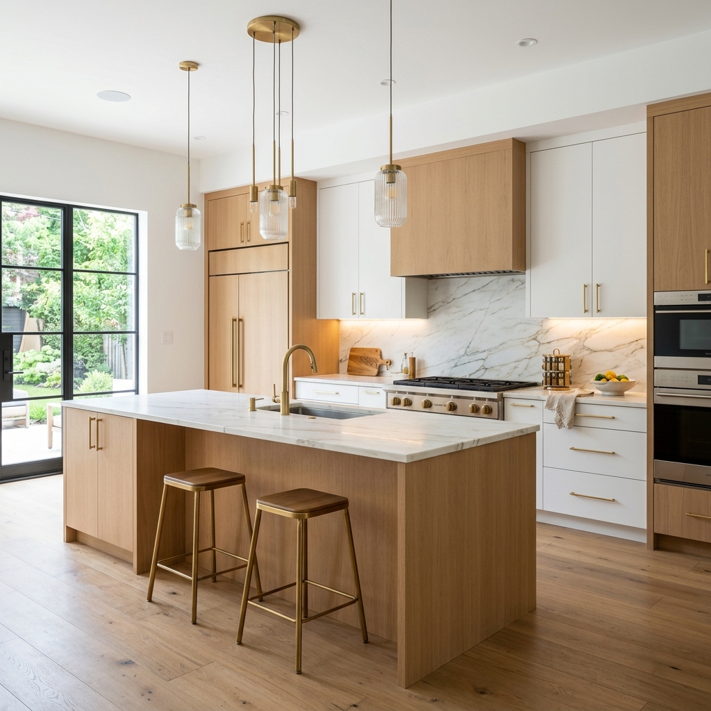 Premium Marble Kitchen Remodel